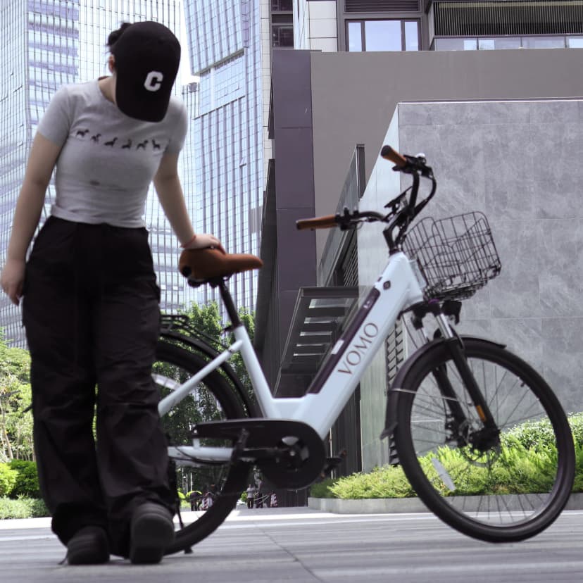 VOMO CS20 Cheap CITY Ebike Fast EU Warehouse Lady Long Range Electric Bicycle Woman E Bike 250W Citybike CS20 Ebike