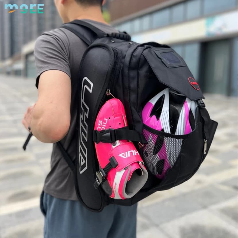 Lhua Professional Speed Skating Backpack - Waterproof & Large Capacity